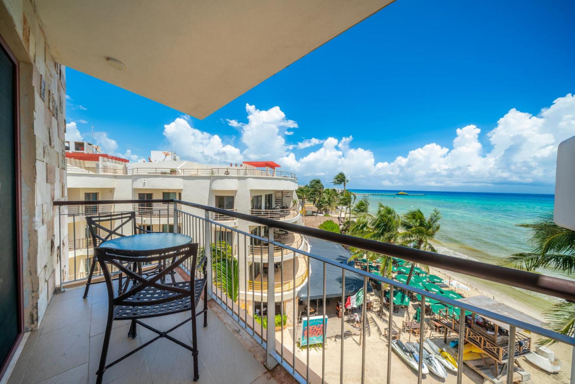 פלאייה דל כרמן Beachfront 1 Bedroom Condo - El Faro, Surf 407 מראה חיצוני תמונה